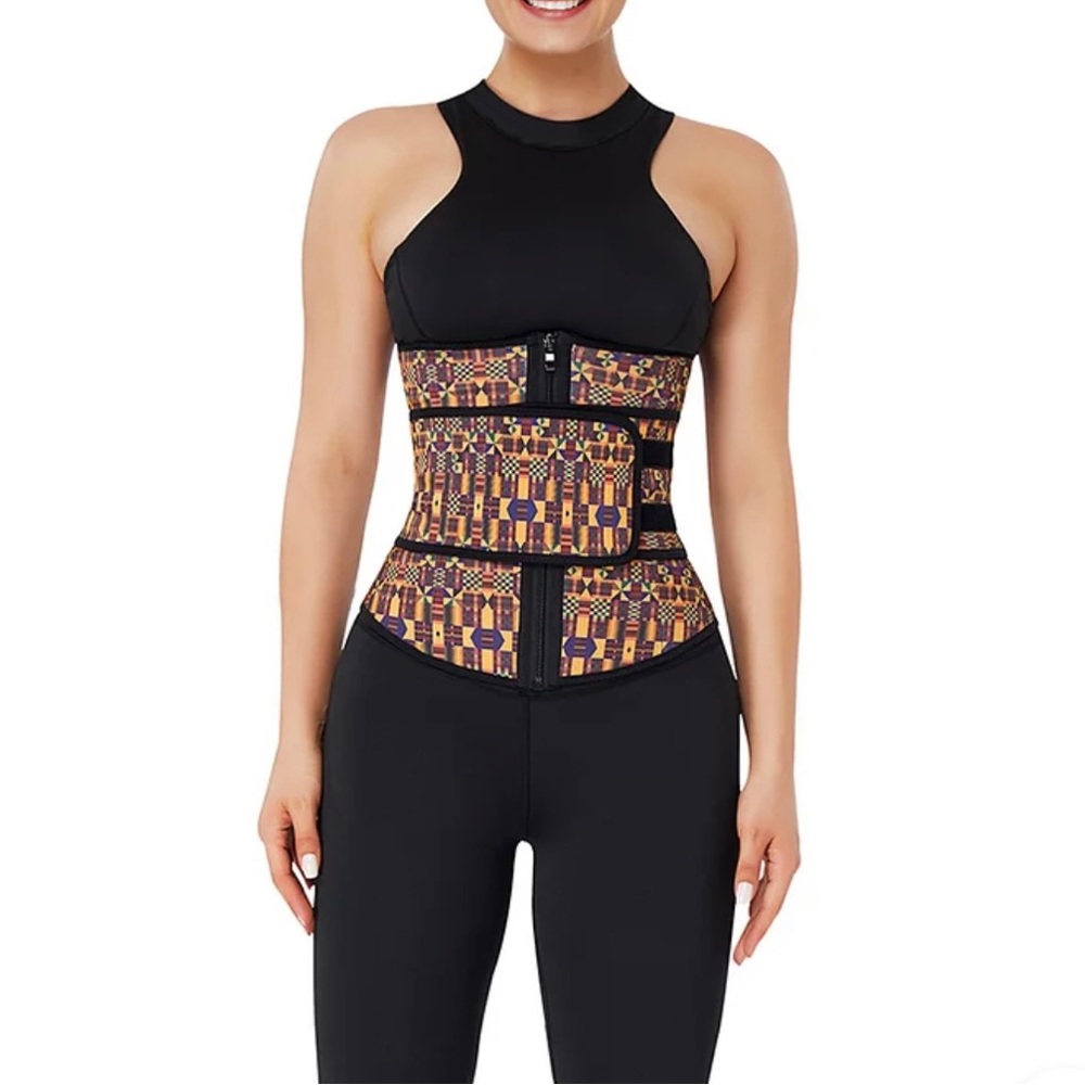 African Print Waist Trainer